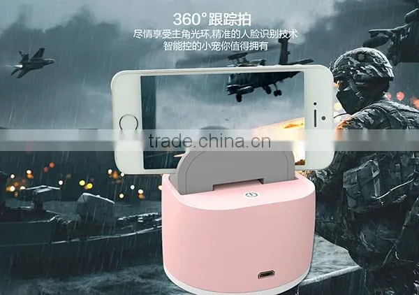 2015 New Premium Auto Face Recognition Bluetooth Selfie Robot For Mobile Phone