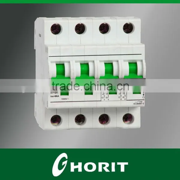 CE Solar Energy Non-Polarised DC 4P 1000V Circuit Breaker photo-5