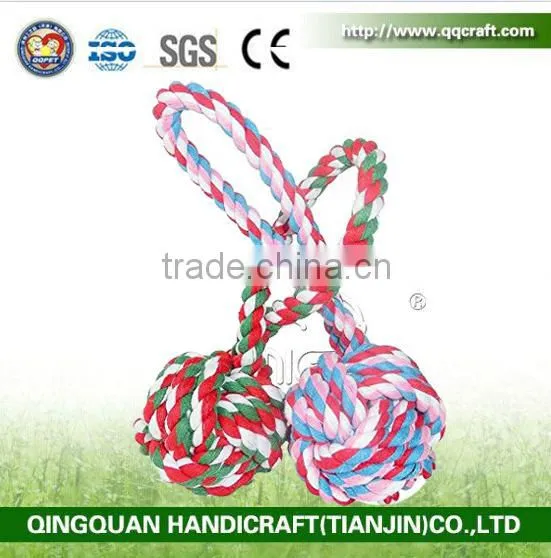 QingQ Factory Puppy Dog Pet Toys For Small to Medium Dogs & Cotton Dog Rope Toys photo-4