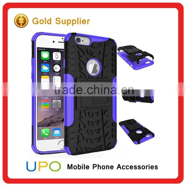 [UPO] 3 in 1 Combo Kickstand Heavy Duty Armor Smartphone Case For IPhone 6s Belt Clip Holster Phone Cases photo-2