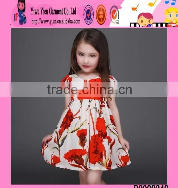 Top Quality Cartoon Baby Kids Traditional Dresses Satin Material Sweet Girl White Ball Gown Dresses for Kids photo-4