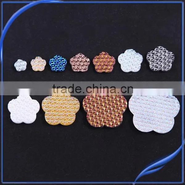Moissanite Wholesale 2015 New Drop Silver Button With Whole Resin Stone photo-5