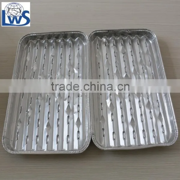 Commerical Foil Pan,Disposable Aluminum BBQ Tray, BBQ Severing Tray ,Aluminum Roil Roaster ,Grill Pans photo-2