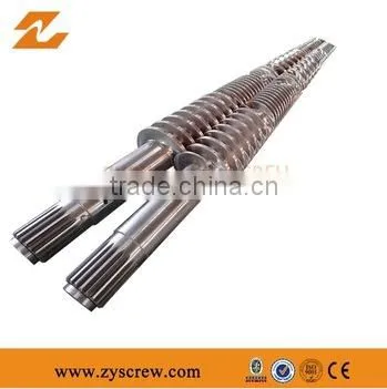Plastic Machine/machinery Extruder Conical Screw Barrel / Set for PVC Plastic Products photo-2
