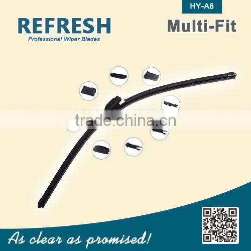 Automobile Wiper Blade With A Class Rubber Guarantee a Long Life Span