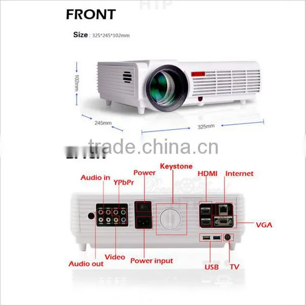 3000 Lumens Led Projector Support Wifi and Android photo-4