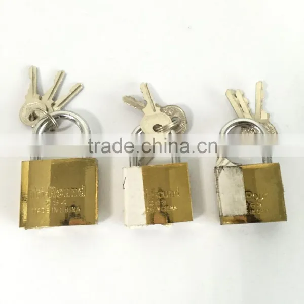 Brass Pad Lock Brass and Iron 63MM 325g