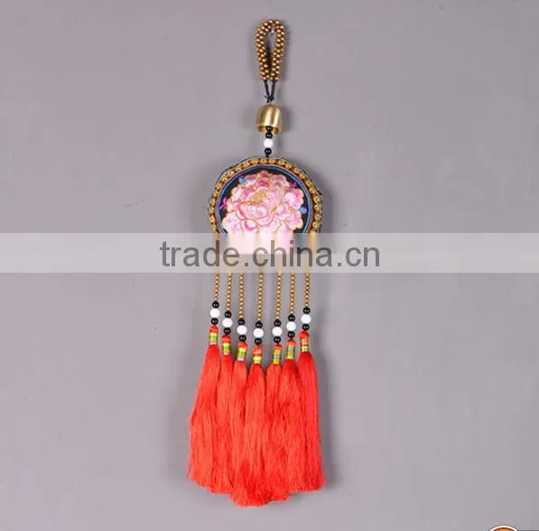 embroidery fabric  wall ornament pendant