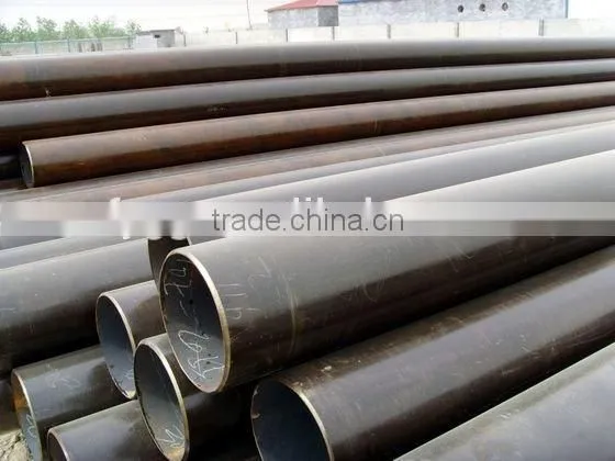 Spiral Welded Pipe/3PE Balck Coating/Q235/L245/L360 photo-5