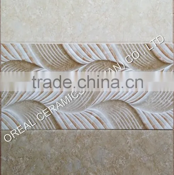 Cheap Popular Inkjet Glazed Ceramic Wall Tiles 300x600mm photo-2