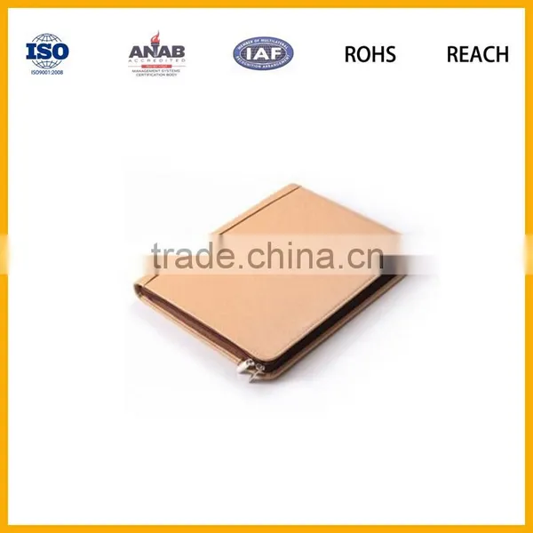 Hot Sales PU Leather Notebook Folder With Pen Holder and Padfoilo for Pad photo-6