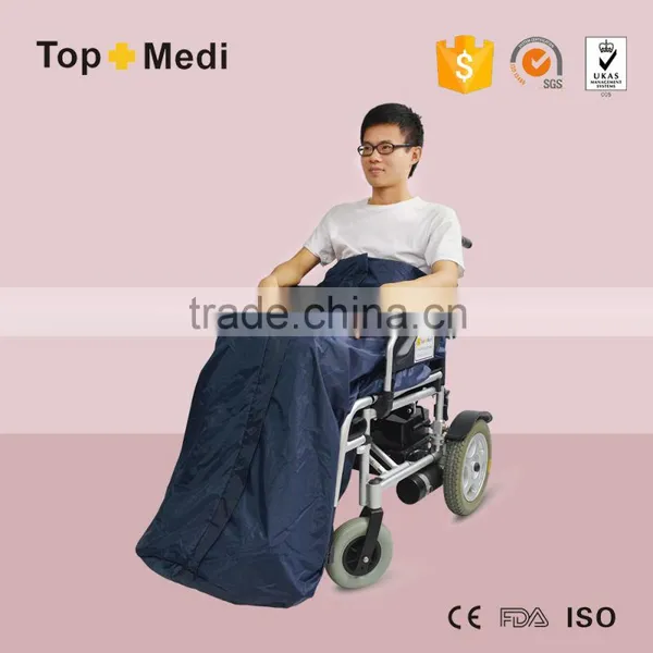 Wheelchair Accessories Zip Foot Leg Cover Keep Warm Clothes Lining Waterproof Wheelchair Cosy photo-3