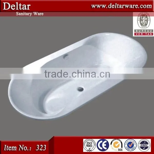 Bathtub Square Small, Solid Acrylic Bathtub Foshan, Custom Made Bathtub Fiberglass Drop in Bathtub Supplier photo-2