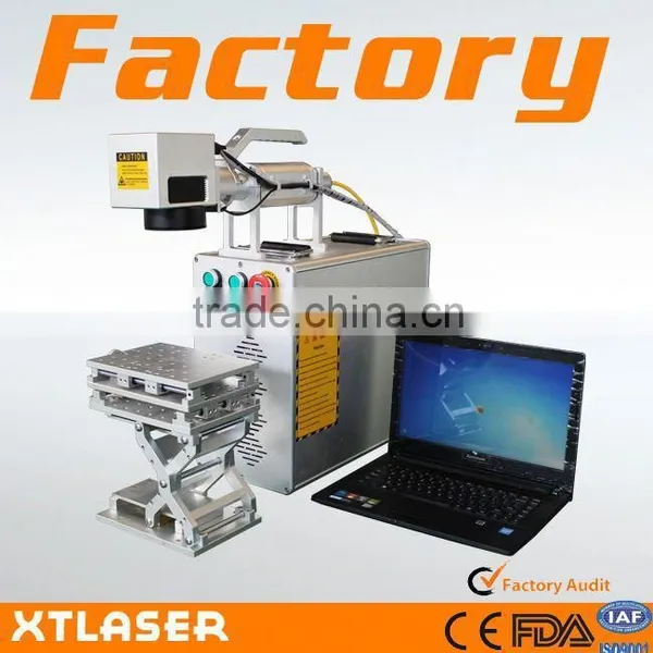 Hot Sale Desktop Type 20w Portable Fiber Laser Marking Machine For Metal photo-2