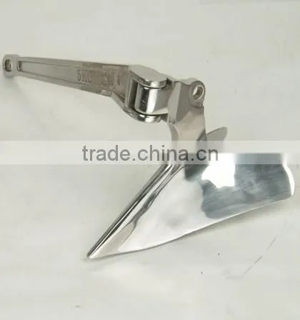 SS316/SS316L/Hot Galvanized Bruce Anchor, Flipper Anchor, Delta Anchor photo-2