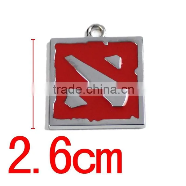 Newest Design Dota 2 Pendant Keychain Pendant Keychain Full Colors Dota Keychain for Men photo-4