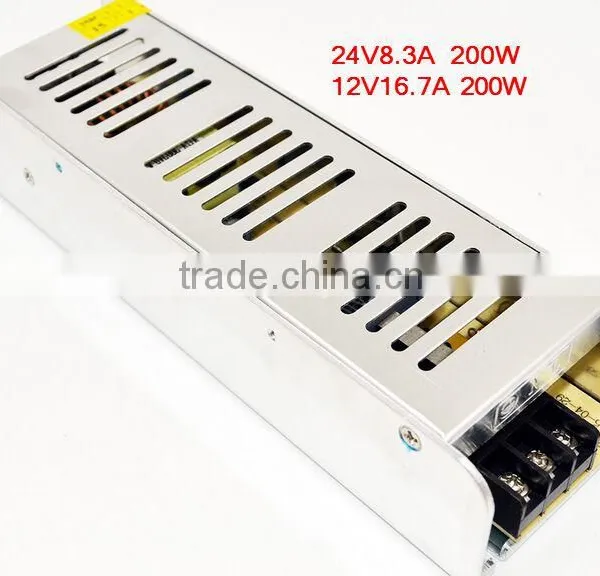12v 16.5a Strip Power Supply 12v LED Switch Supply 200w Led Driver photo-2