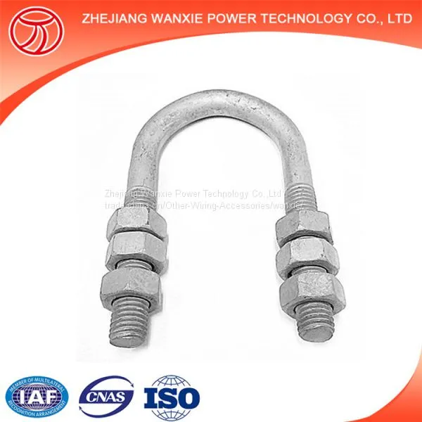 Hot-dip Galvanized Steel u Bolt Clamps
