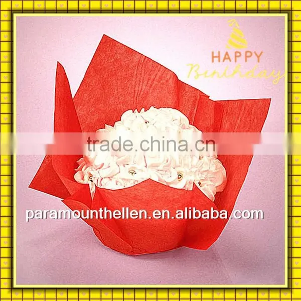Colorful Tulip Cake Cup Cupcake Baking Wrapper for Thanksgiving photo-4