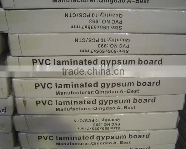 PVC Laminated Gypsum Tiles photo-5