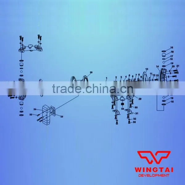 3/4'' Double Pneumatic PTFE Membrane Ink Pump 20# photo-5