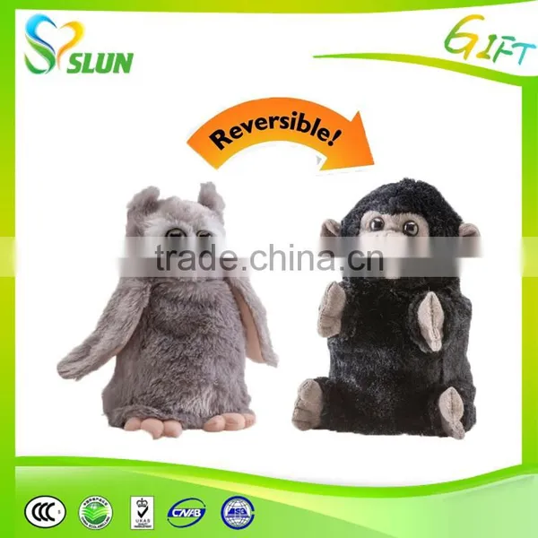 Wholesale 2 Pets in One Quick Filp Switch Reversible Stuffed Animals Soft Toys photo-3