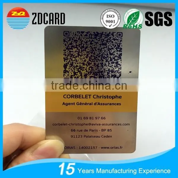 Factory Direct Custom Metal Loco & Hico Magnetic Stripe ID Card photo-5