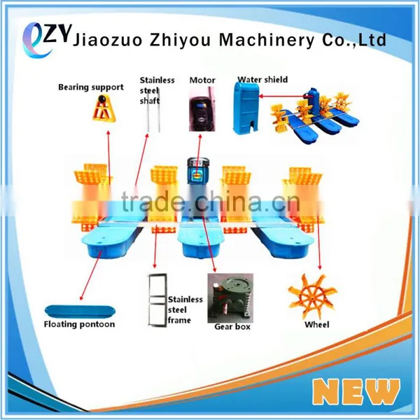 ZY Paddlewheel Aerator/solar Aerator/agitator Aerator(whatsapp:0086 15639144594) photo-3
