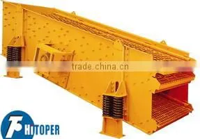 High Frequency and High Quality Vibrating Feeder With Conveyor Belt in Indonesia Mining Stone Project Used.