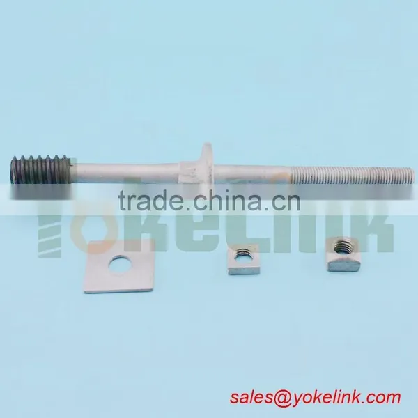 High Tensile Supporting Line Conductors Cross Arm Pin for Werch Engagement photo-2