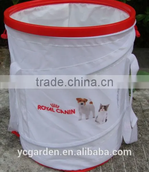 Lovely Pop up Dog Food Bin Dog Food Container PVC REACH Good Sealing Dog Food Bin photo-3