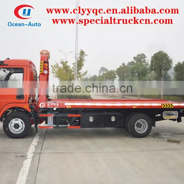 Dongfeng DFAC 4X2 Rotator Flat Wrecker Truck Dlk Towing Truck for Sale photo-4