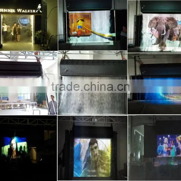 2M Downward Spray Laser Projector Fog Screen for Wedding photo-5