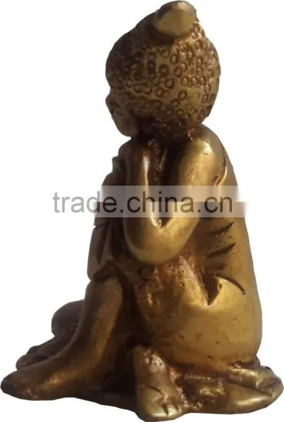 Brass Thai Thinking Gautama New Latest Buddha Statue photo-2