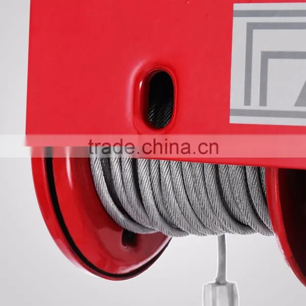 High Power 1000kg Electric Mini Hoist With Long Working Time Motor photo-5