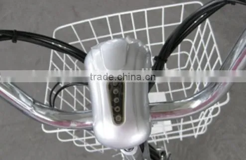 Economic Style Lead Acid Battery 24V 12Ah Electric Bicycle/steel Frame 250W Electric Bike (TK-EB009FA) photo-2