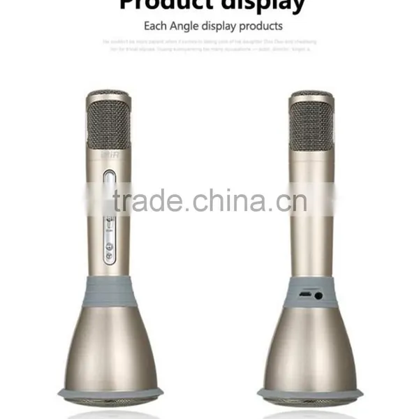 High Quality Mini Portable Wireless Bluetooth Microphone Karaoke Microphone K068 KTV Portable Karaoke Mini Microphone photo-4