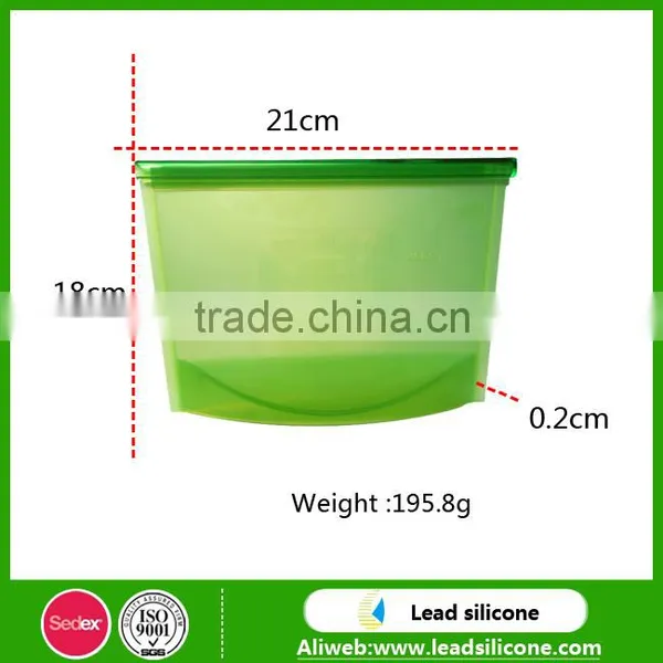 Freezer & Microwave Oven Fit Collapsible Silicone Food Containers photo-3