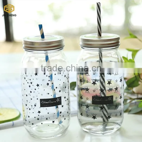 Storage Bottles & Jars Type and Food Use Glass Mason Jar