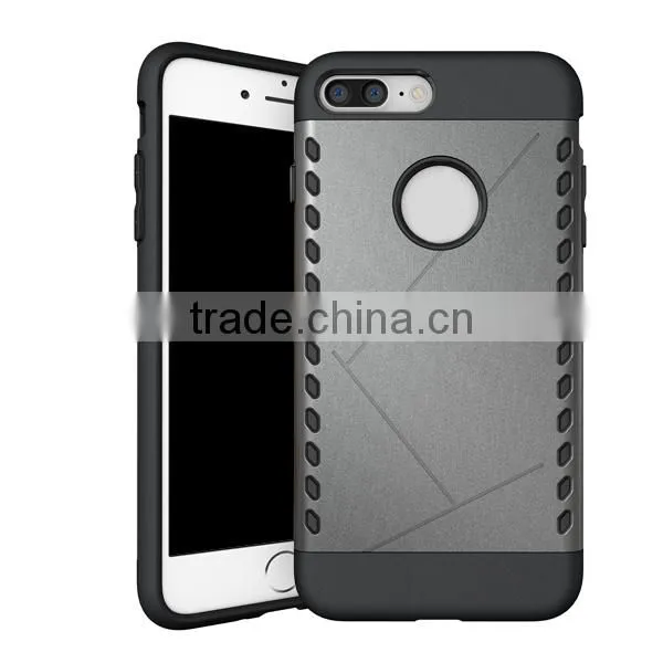Combo Phone Case TPU + PC Phone Hull Protective Back Cover for IPhone7 7plus photo-6