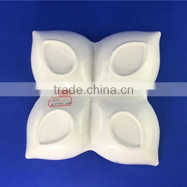 Wholesale Porcelain Food Divider Plate photo-3