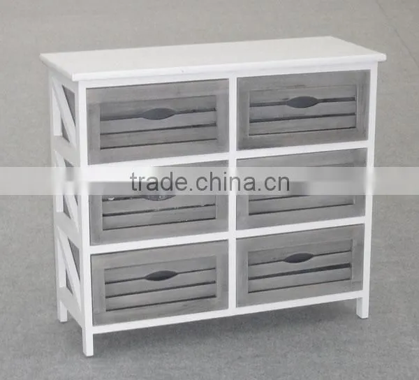 Good Quality Low Moq Retro Wooden Cabinet With 4 Drawer photo-2