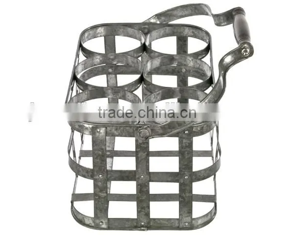 Wooden Handle 4 Pack Bottle Carrier photo-4