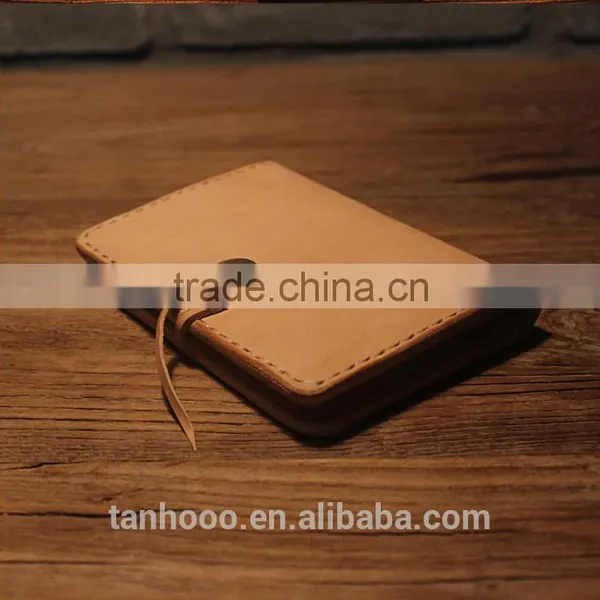 Genuine Leather Passport Holder Wallet Slim Travel Wallet Passport Holder in Embossed Logo photo-2