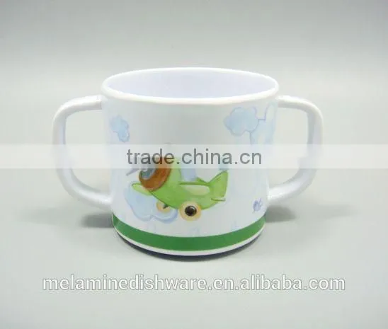 Factory Wholesale Melamine Kids Children Dinnerware/melamine Children Divided Plates and Cup photo-3