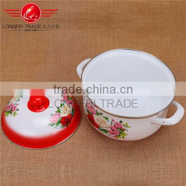 Hot Selling OEM Turkey Enamel Casserole / Enamel Cookware Set Kitchen photo-4