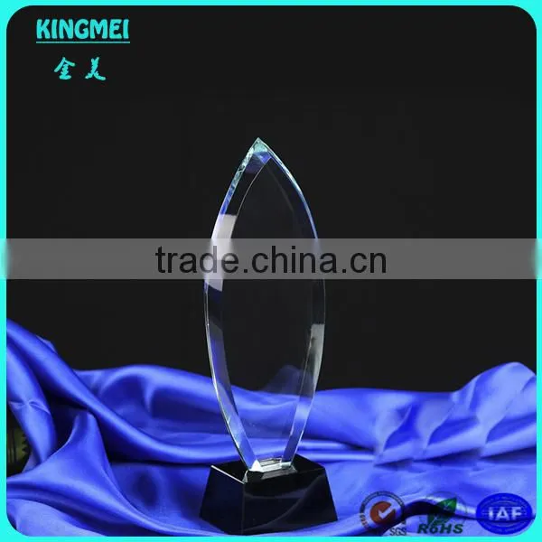 KM-ZP82 Custom Cheap Blank Water Drop Glass Crystal Trophy Factory photo-2