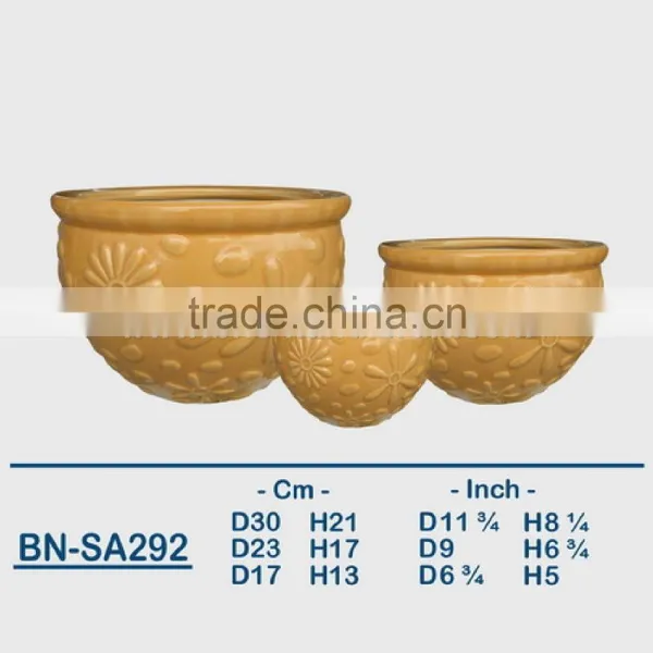 Vietnamese Ceramic Glazed Indoor Pot/ Indoor Planter BN-SA291 photo-5