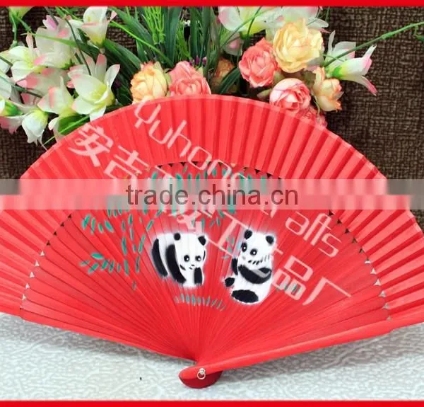 Chinese Bamboo Ladies Folding Fan photo-5