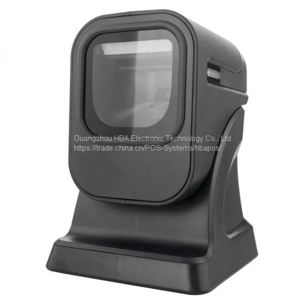 HBA-6100 Supermarket Cheap Desktop Omnidirectional Laser Barcode Scanner Rs232 photo-5